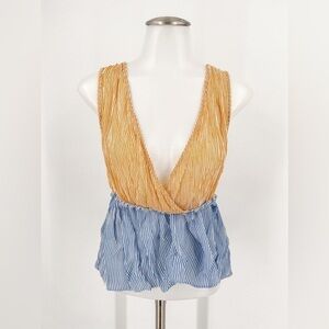 BP. - two tones v neck blouse